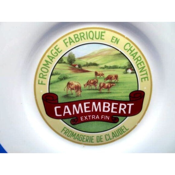 Muti French 9" Luncheon Cheese  Snack Plates Bundle of 4 - Picture 5 of 12